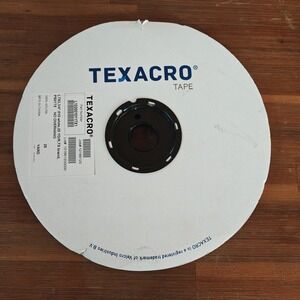Texacro Tape LT93 3/4" 010 white 25 yard TX brand PS01T5 Nylon Hook and Loop